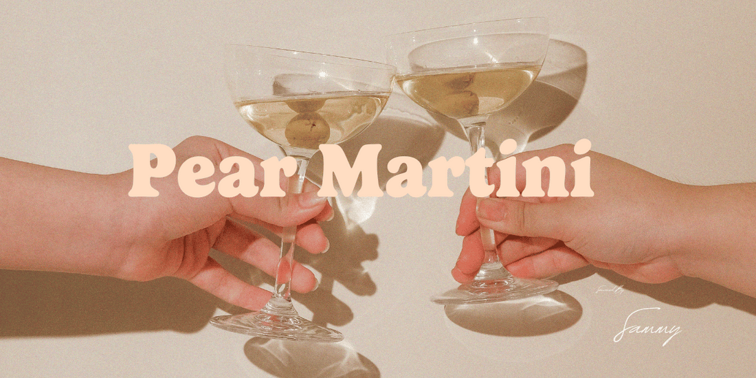 Pear Martini served by sammy